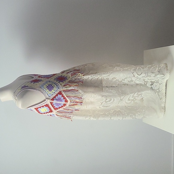 Refashioned Vintage Crochet Lace Dress ♻️ - Picture 8 of 8